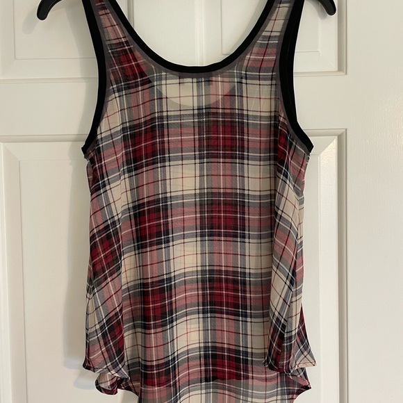Sheer Tartan Tank - Picture 5 of 5
